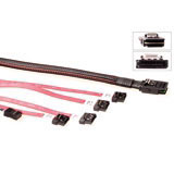 Intronics Mini SAS 36 - 4x Mini SATA7F + 8 Pins HousingMini SAS 36 - 4x Mini SATA7F + 8 Pins Housing (AK5690)